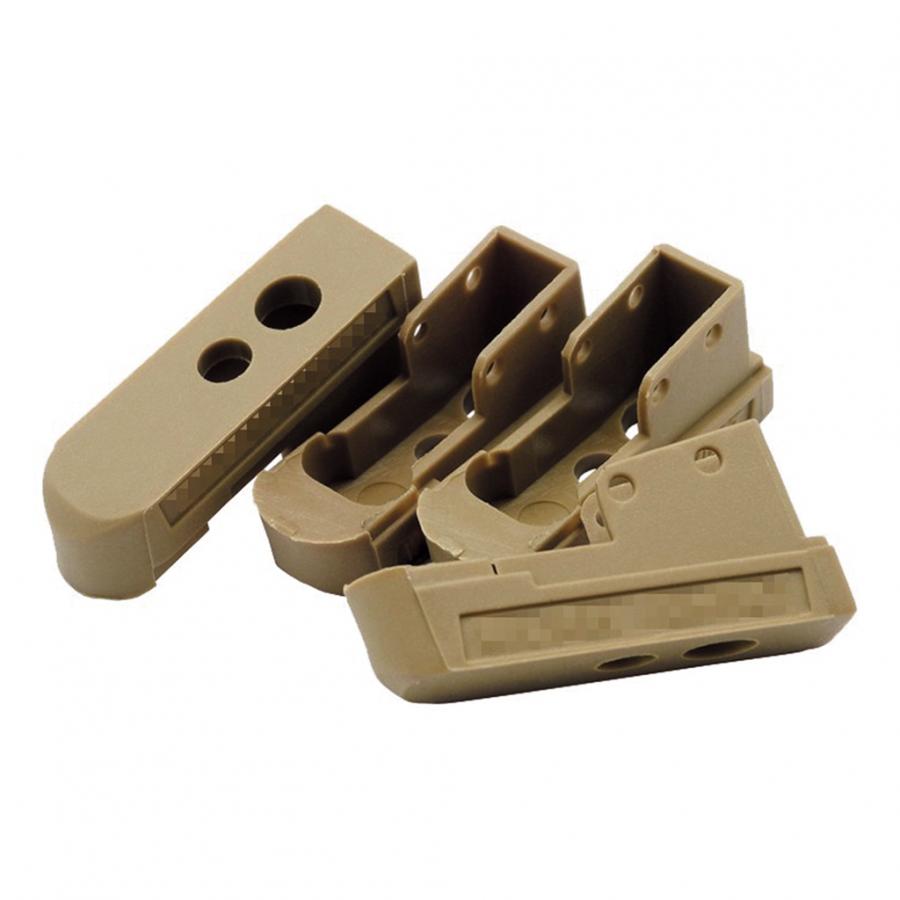 (DY-AC49-DE) Combat Mag Base for TM 1911 Magazine (Pack of 4) (Dark Earth)