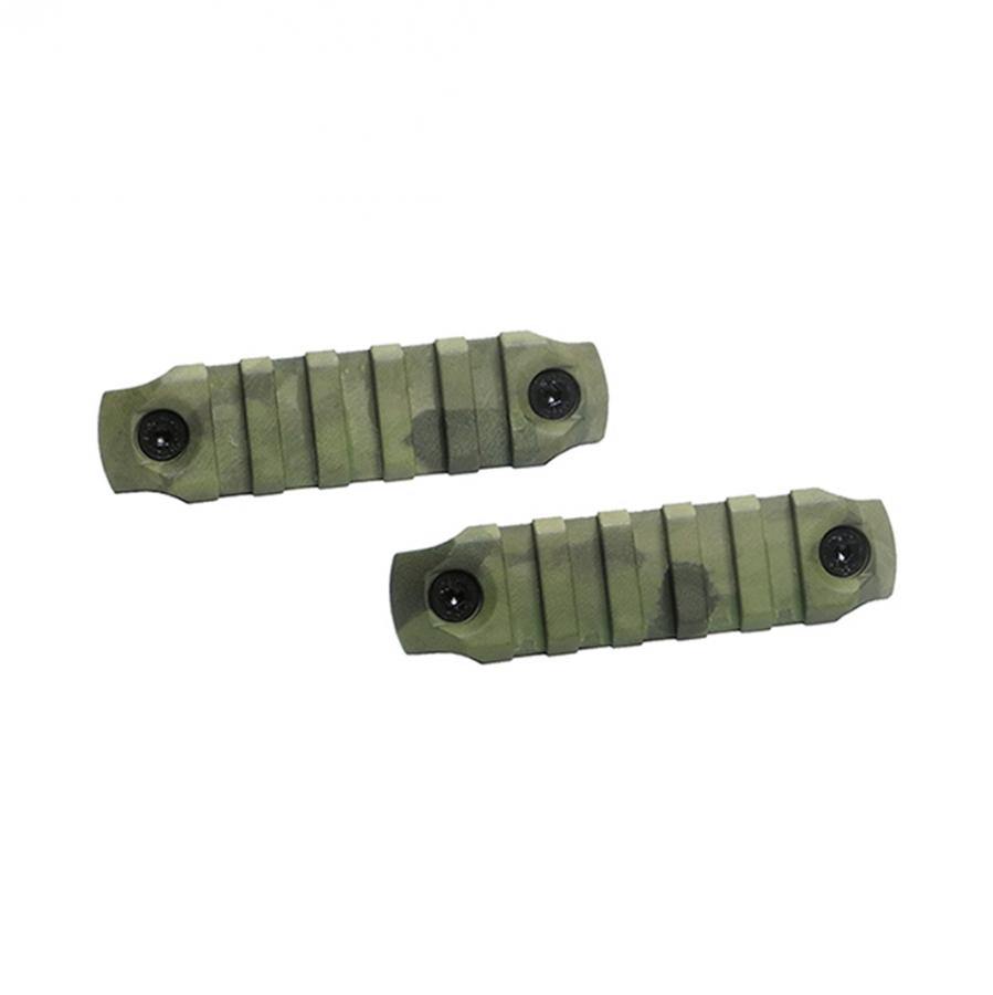 (DY-WT35-ATFG) Keymod Polymer Rail (ATACS FG) (2 x 5 Slot Rails)