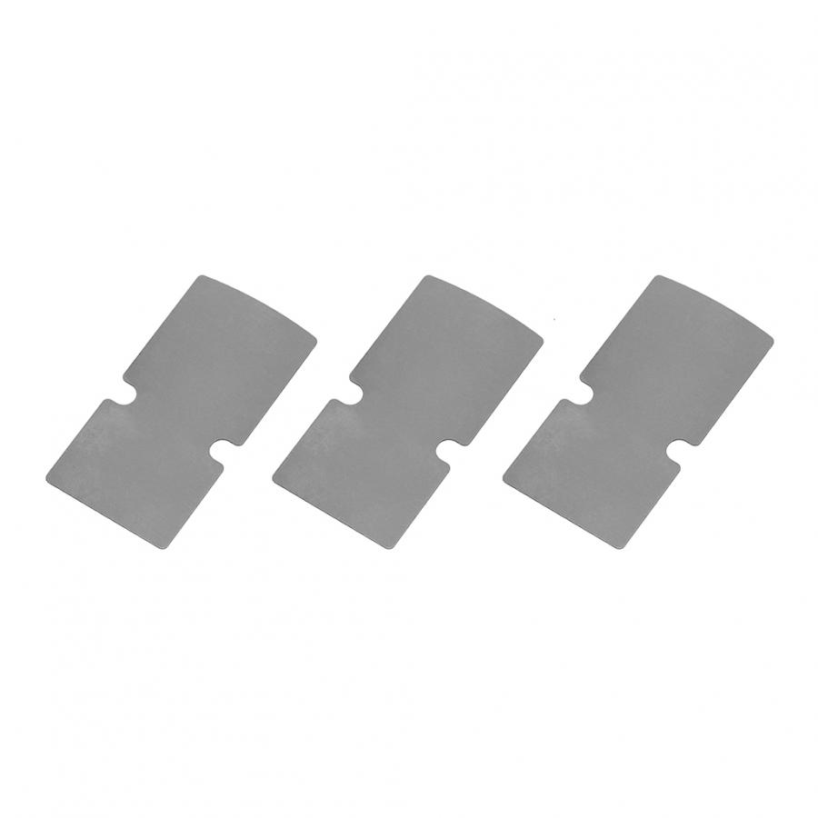 (DY-AC78) 3 x Stainless Steel Shim Kit for RMR Slot (Thickness 0.3mm)