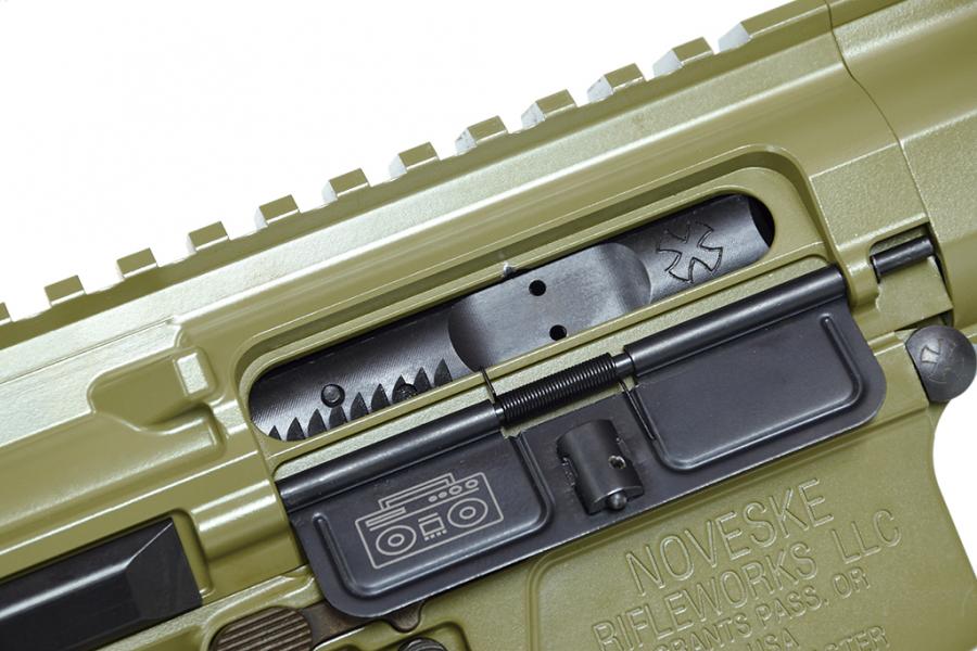 (NOV-GB01-AS-BG) NOVESKE MWS System Ghetto Blaster GBB Kit (Pre-Assembled; Cerakote H-189 Bazooka Green), EMG Licensed by Noveske